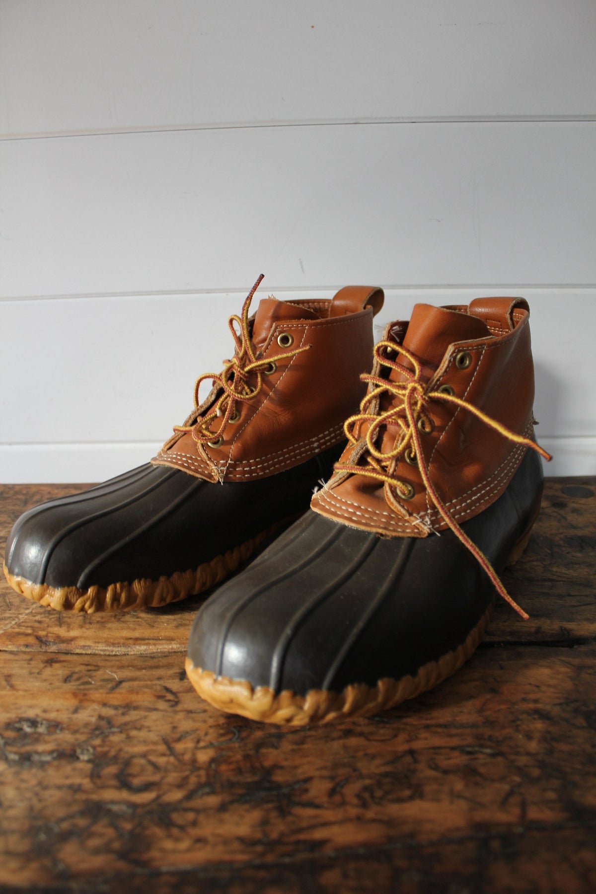 LL Bean Hunting Boot - Diamonds & Rust