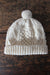 Vintage Wool Knit Hat - Diamonds & Rust