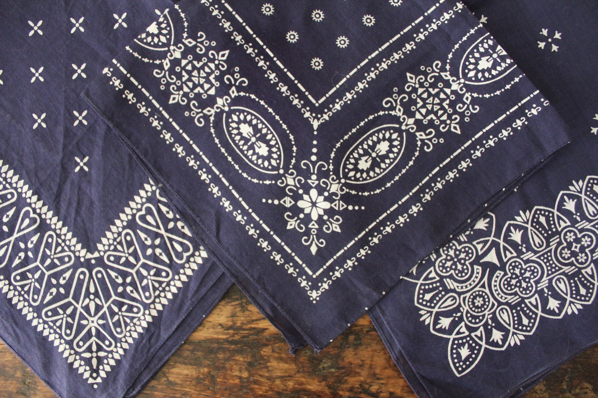 Washfast Colors Bandana - Diamonds & Rust