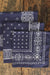 Washfast Colors Bandana - Diamonds & Rust