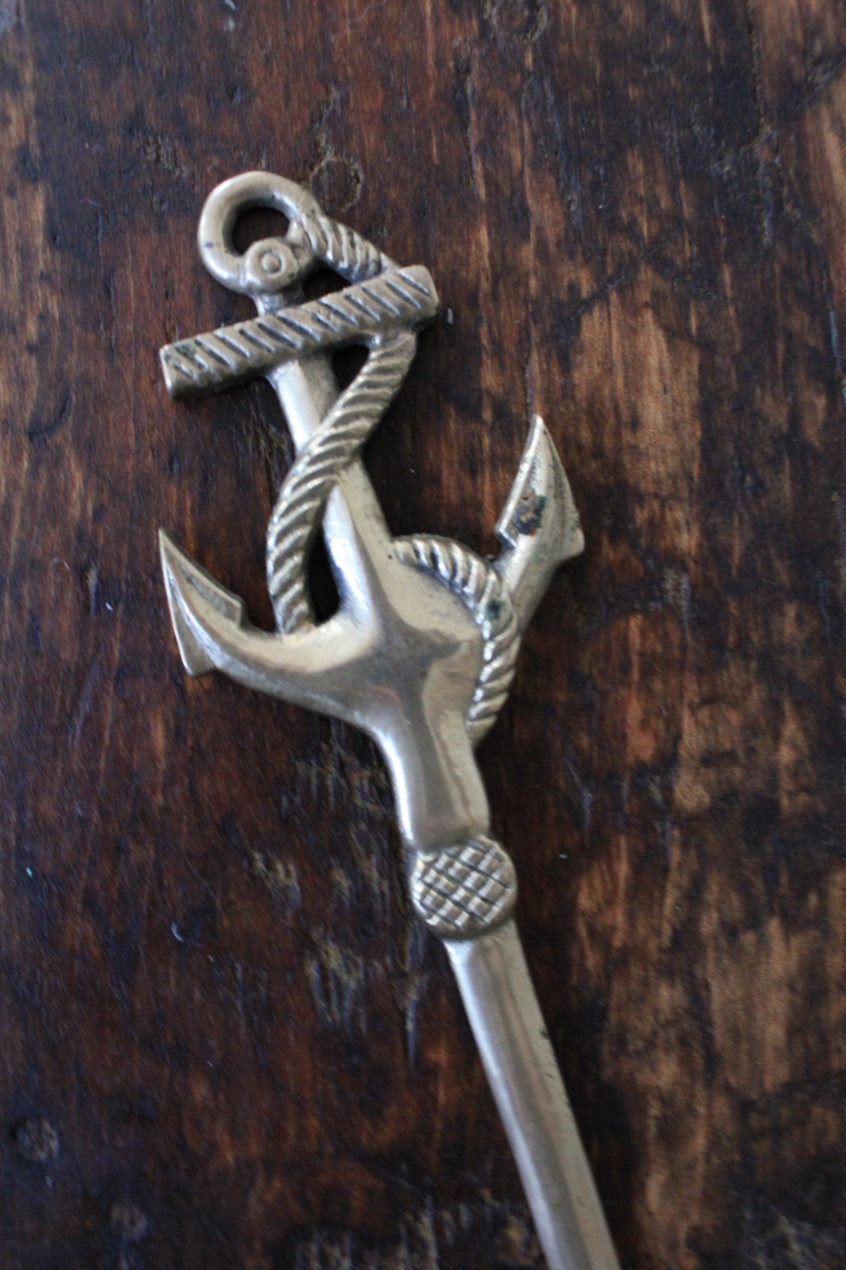 Vintage Anchor Mail Opener - Diamonds & Rust 