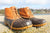 Classic LL Bean Hunting Shoes - Diamonds & Rust
