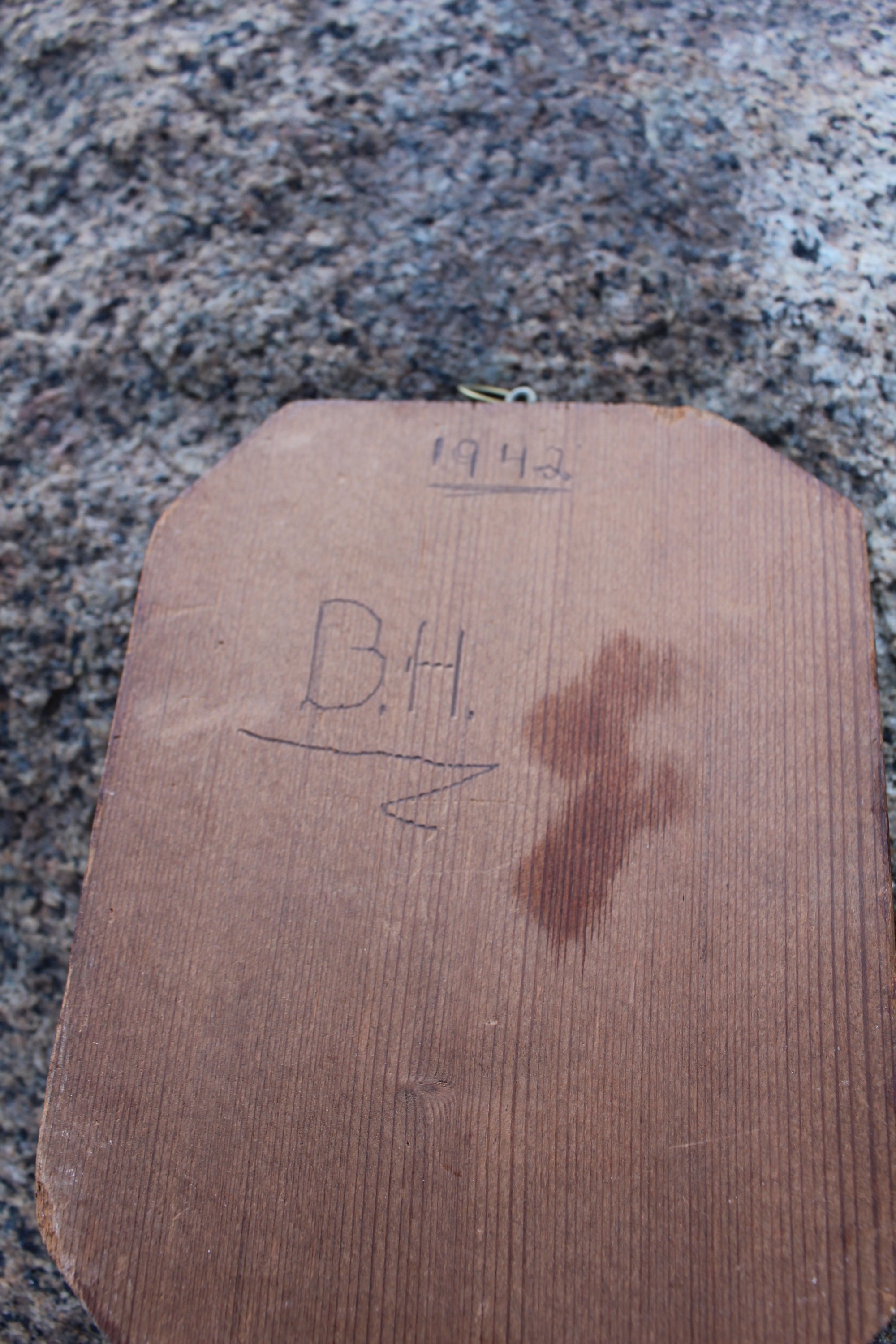 1940s Sailboat Folk Art - Diamonds & Rust