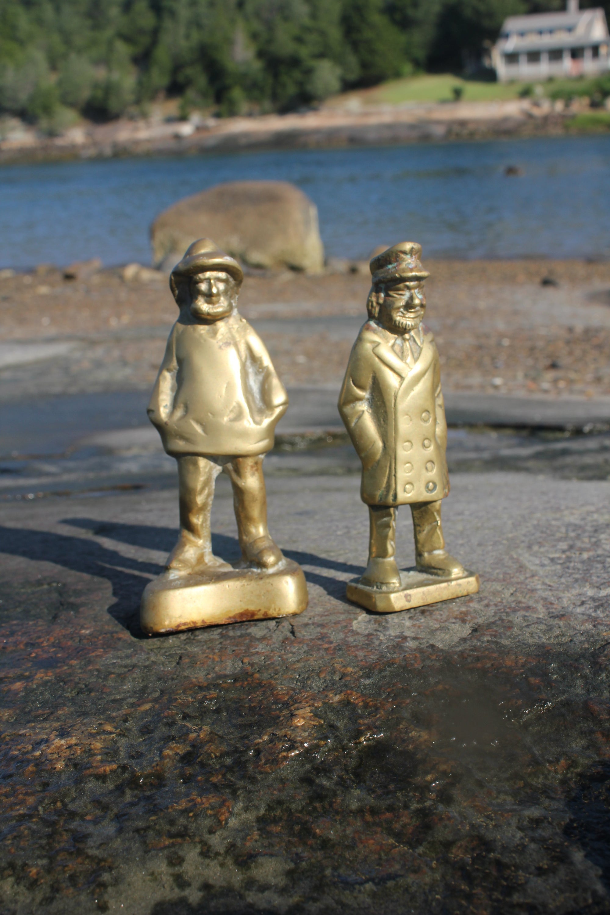 Vintage Brass Old Salt - Diamonds & Rust