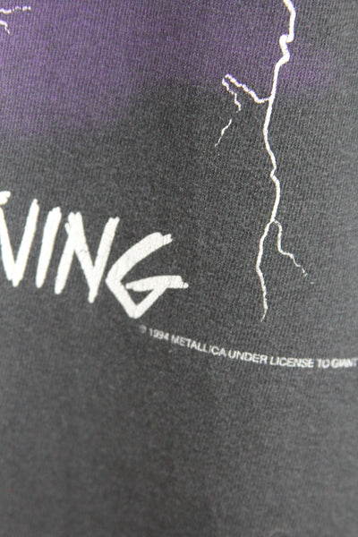 90s Metallica Ride The Lightning T-Shirt - Diamonds & Rust