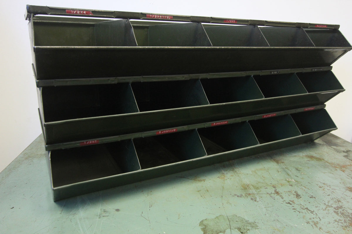 Industrial Metal Stacking Bins Made in USA by Stackbin