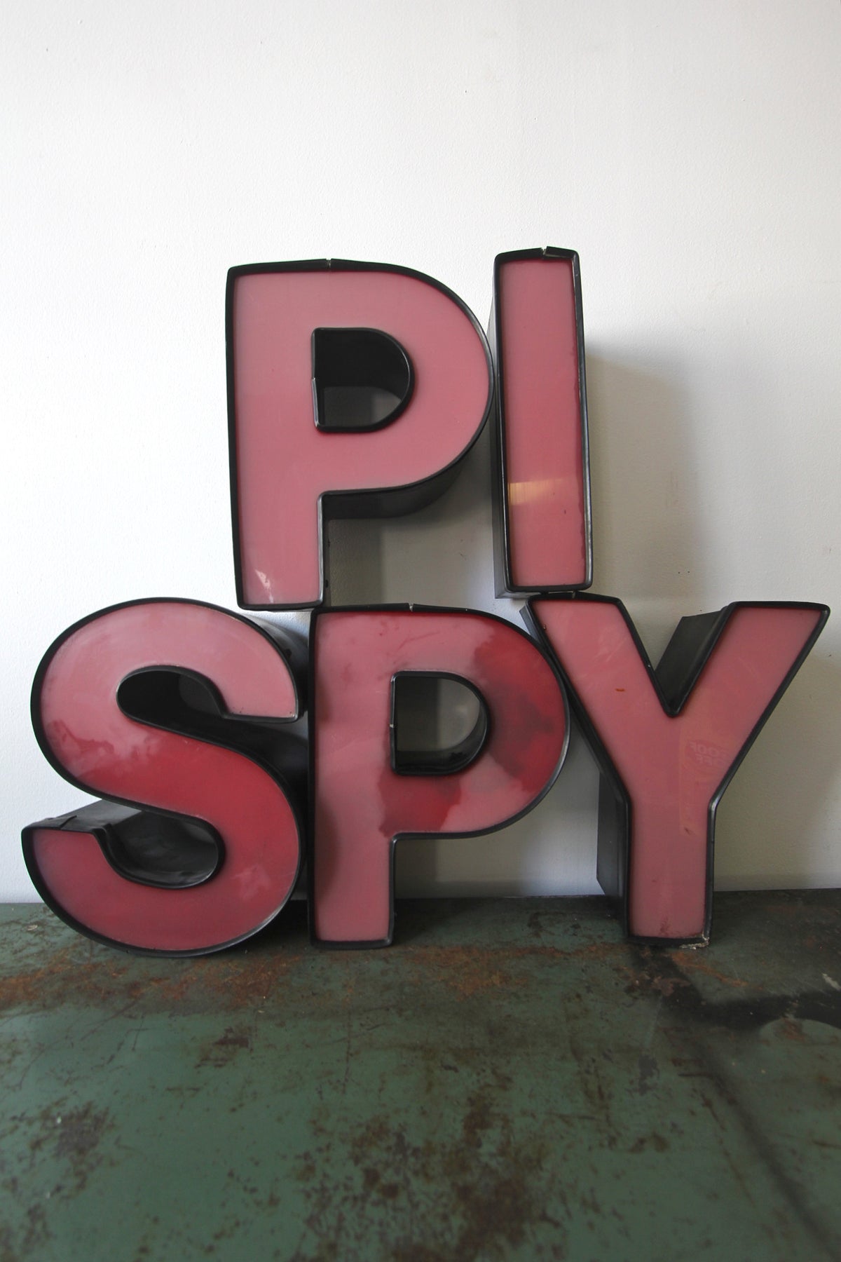 Metal Letter P 12"