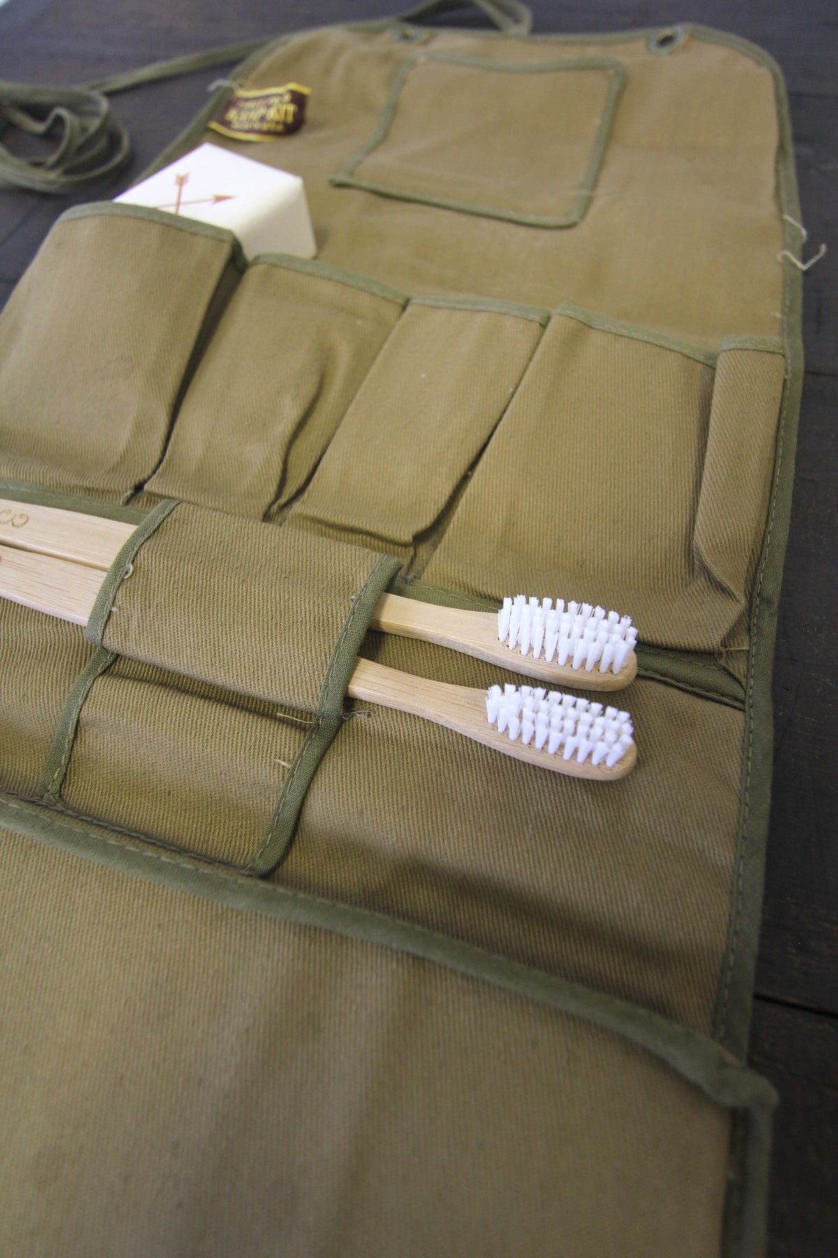 Vintage Canvas Kamp-Kit Travel Bag
