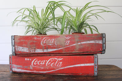 Coca Cola Wood Crate B - Diamonds & Rust