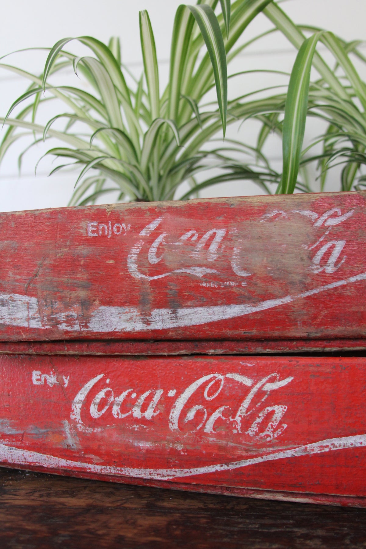 Coca Cola Wood Crate A - Diamonds & Rust