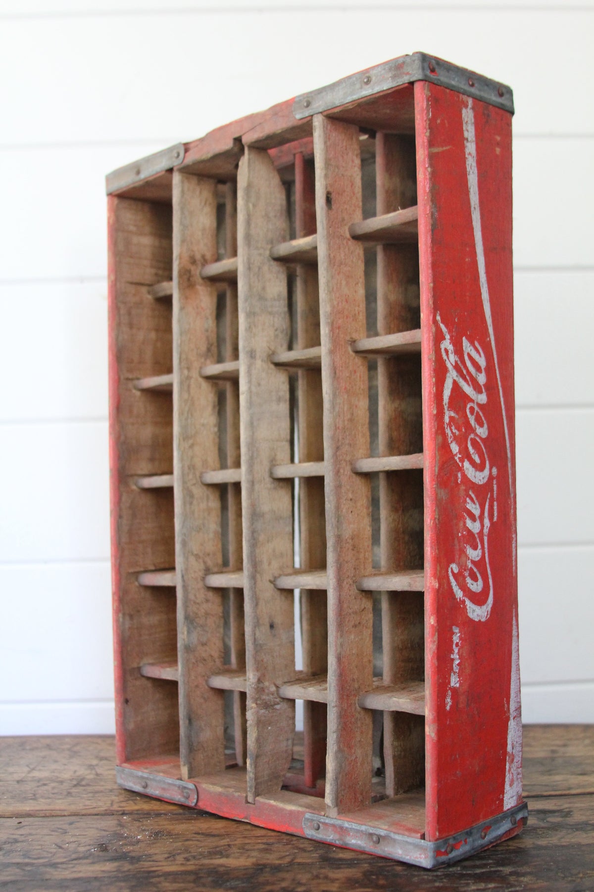 Coca Cola Wood Crate A - Diamonds & Rust