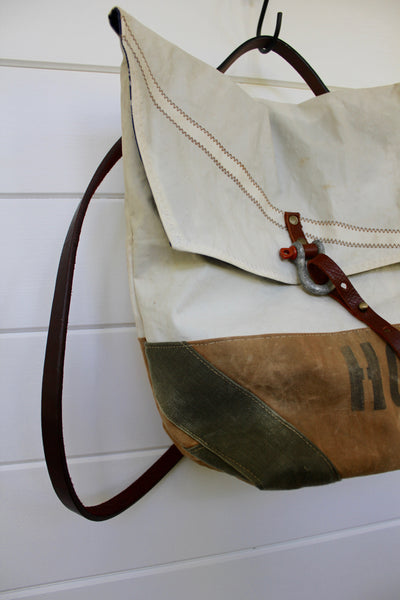 Diamonds and Rust + Second Wind Sails "Canvas & Sail" Backpack - Diamonds & Rust