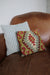 Vintage Kilim Pillow: 12" - Diamonds & Rust