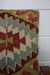 Vintage Kilim Pillow: 12" - Diamonds & Rust