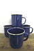 Vintage Blue Enamel Mug