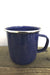 Vintage Blue Enamel Mug