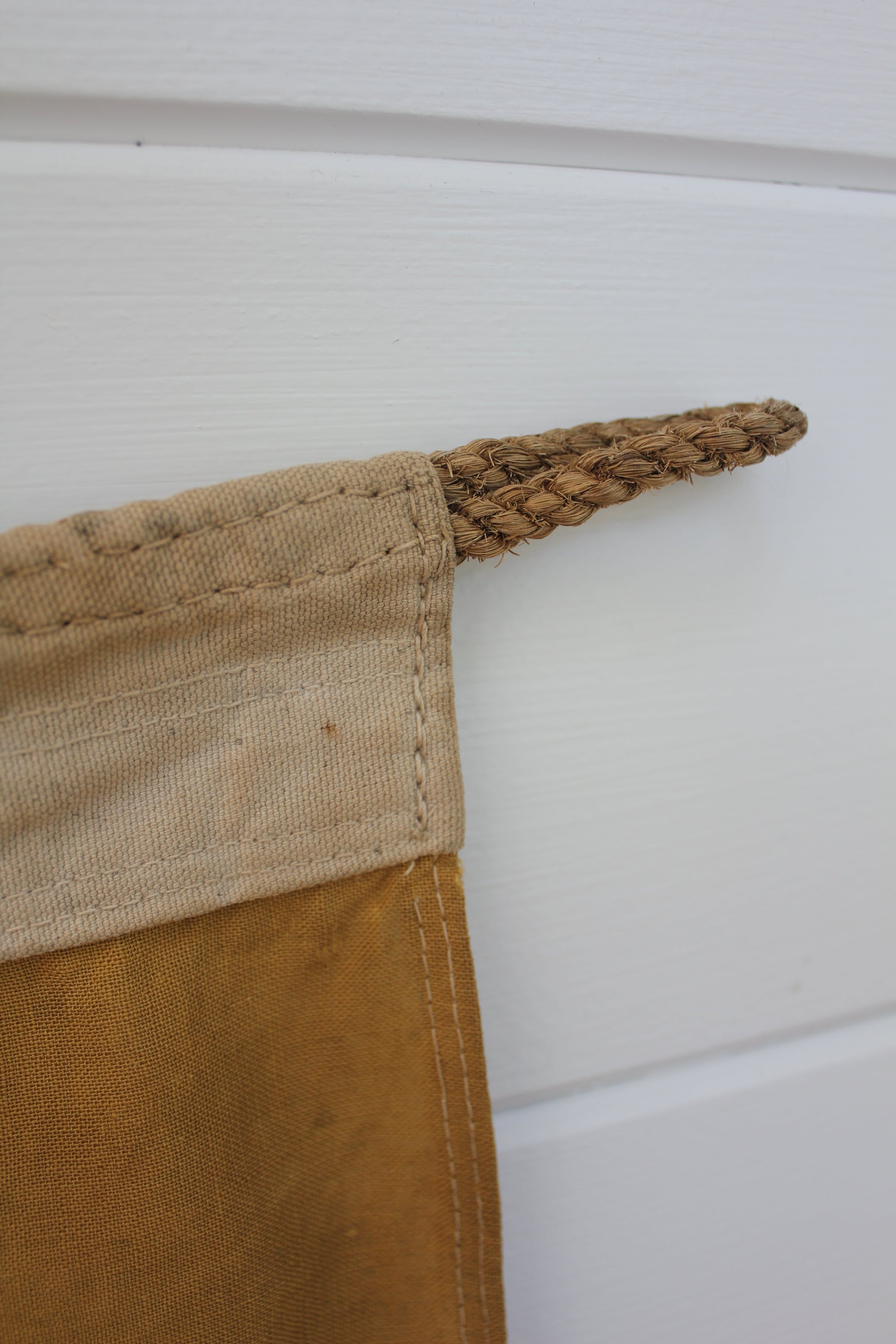 Nautical Signal Flag: K: Kilo - Diamonds & Rust