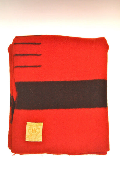 1950s Hudson's Bay Point Blanket - Diamonds & Rust