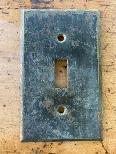 Brass Switch Plates - Diamonds & Rust