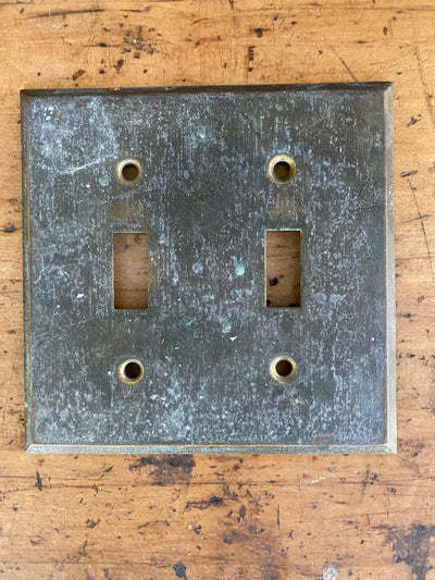 Brass Switch Plates - Diamonds & Rust