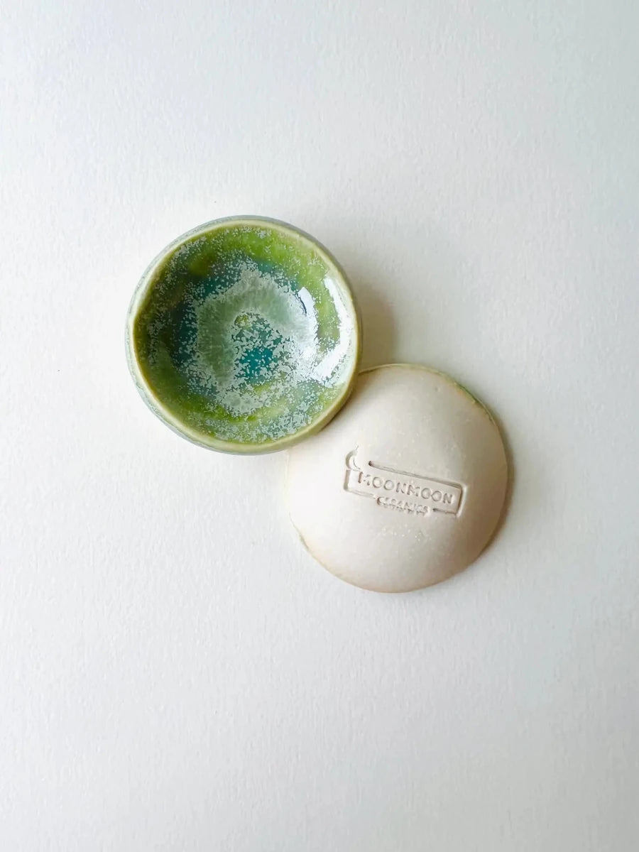 Green Tea Tiny Ring Dish - Diamonds & Rust