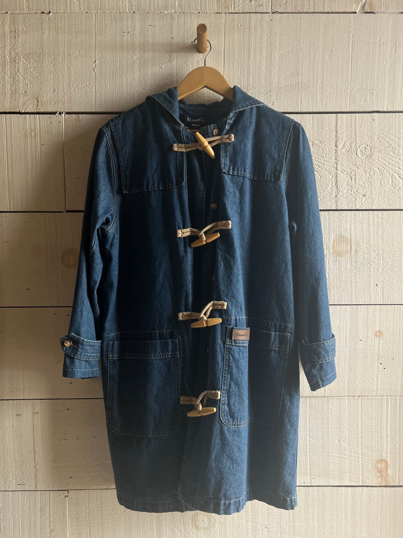 Vintage Denim & Co Toggle Coat