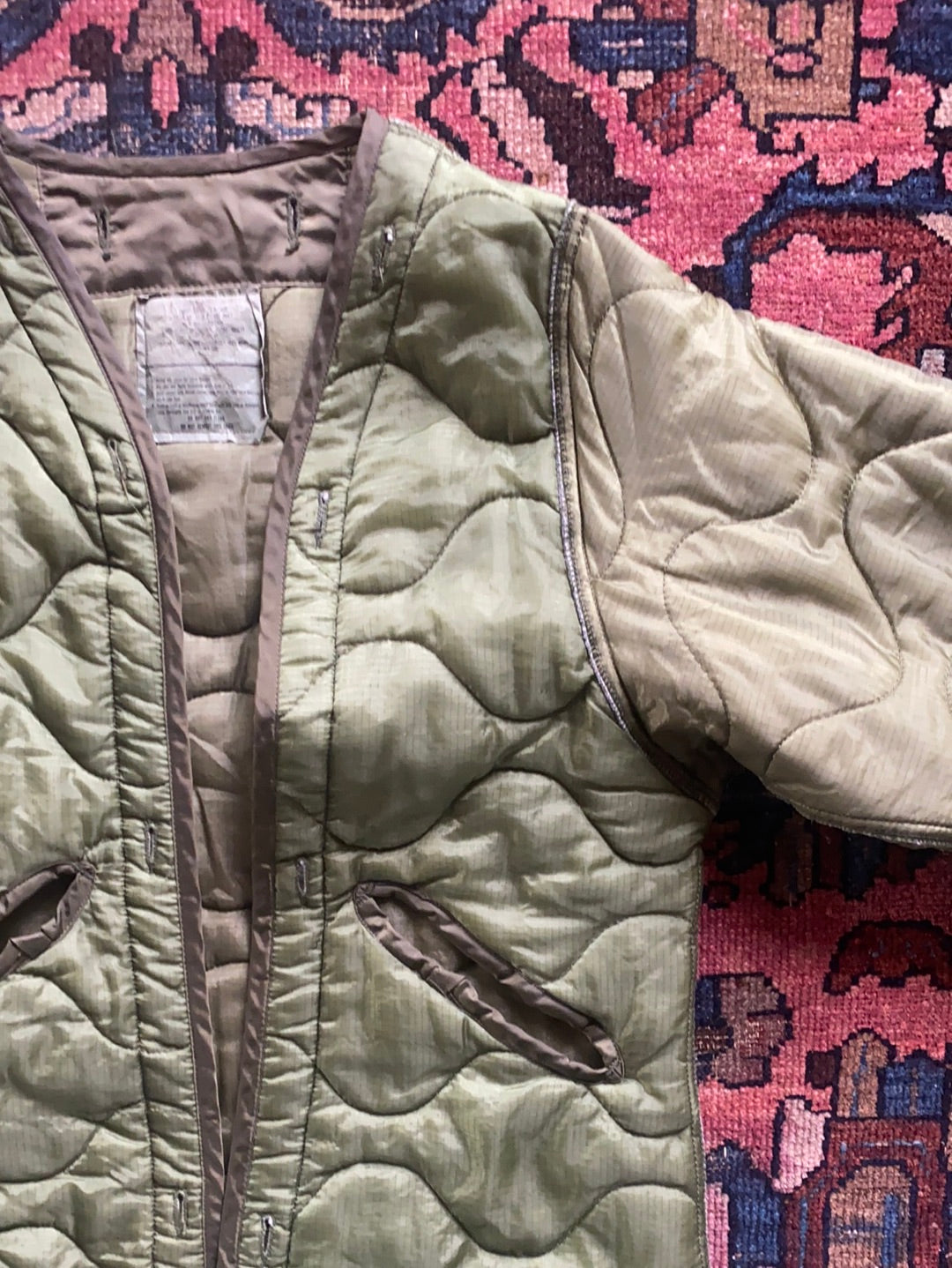 Vintage Quilted Liner Coat - Parka XSmall