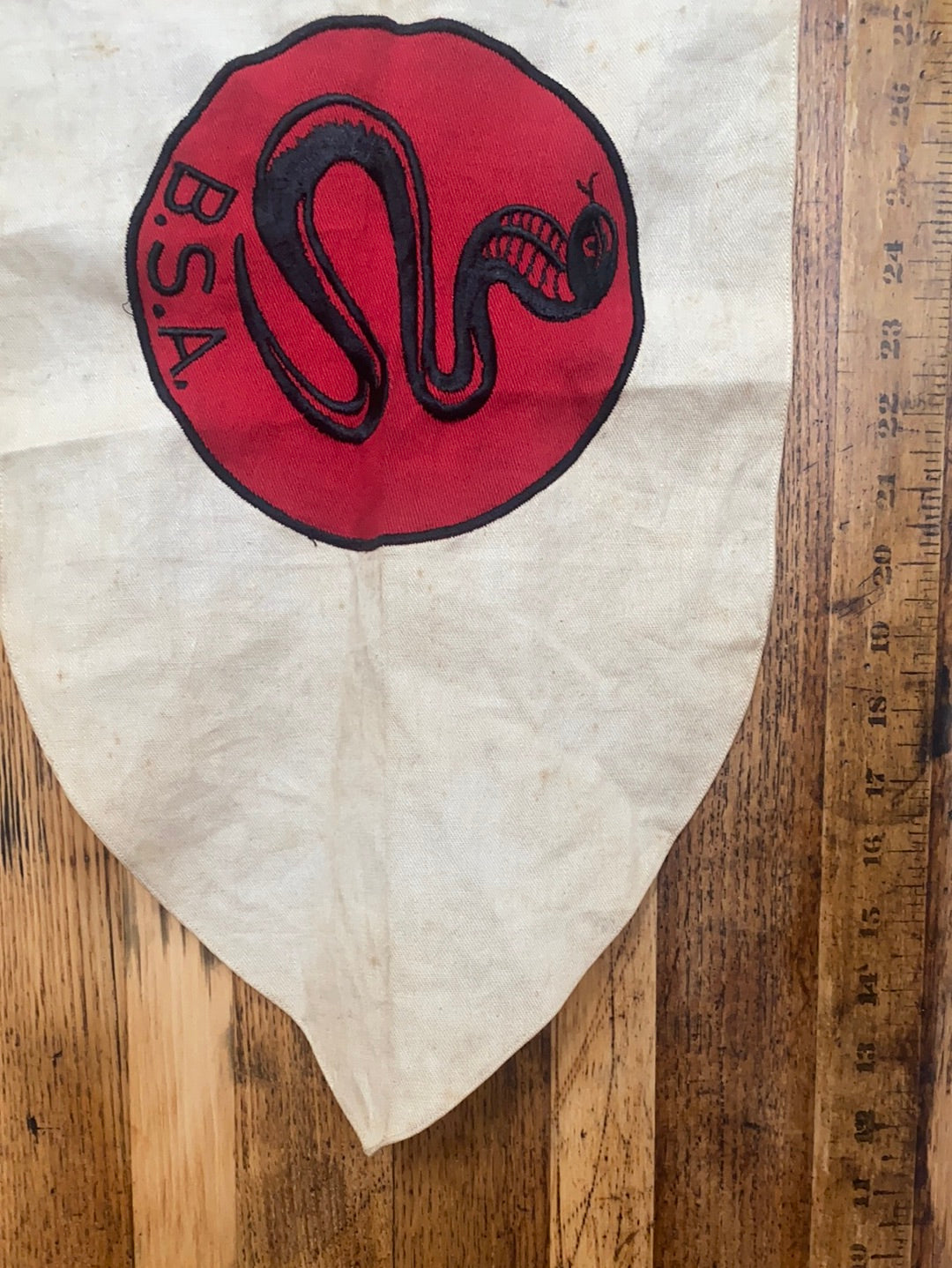 Vintage BSA Snake Flag