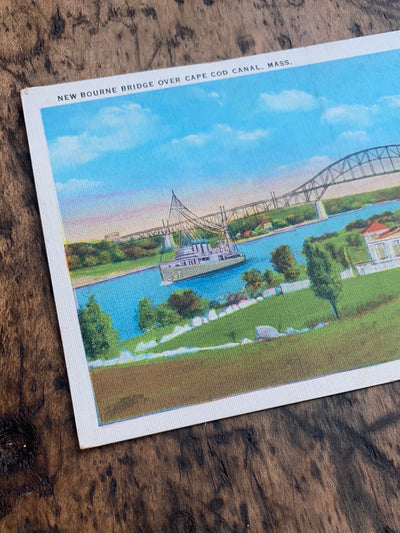 Vintage Cape Cod Canal Post Card