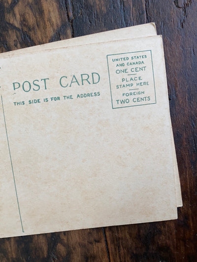 Vintage Long Beach Post Card