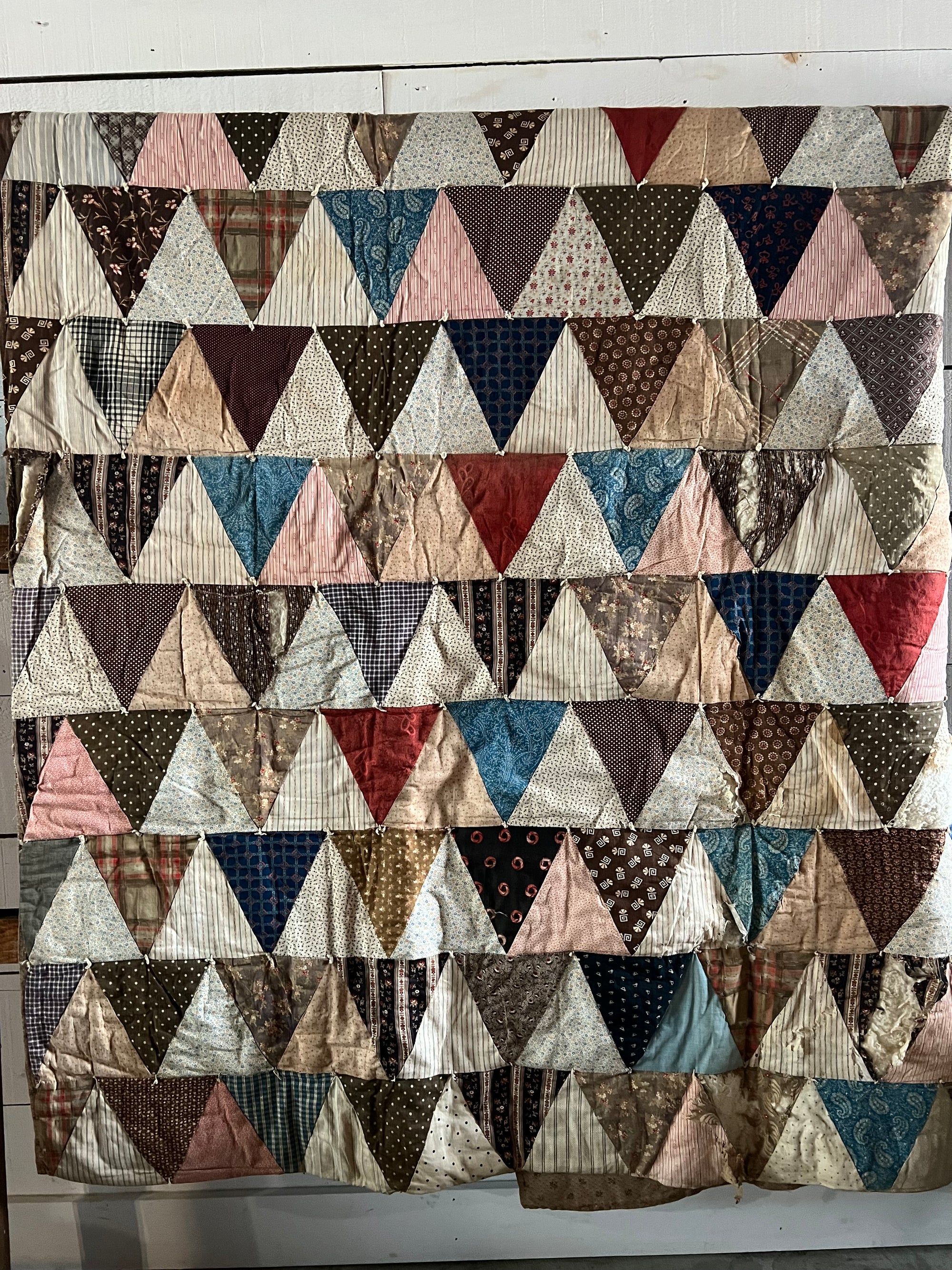 Vintage Triangles Quilt