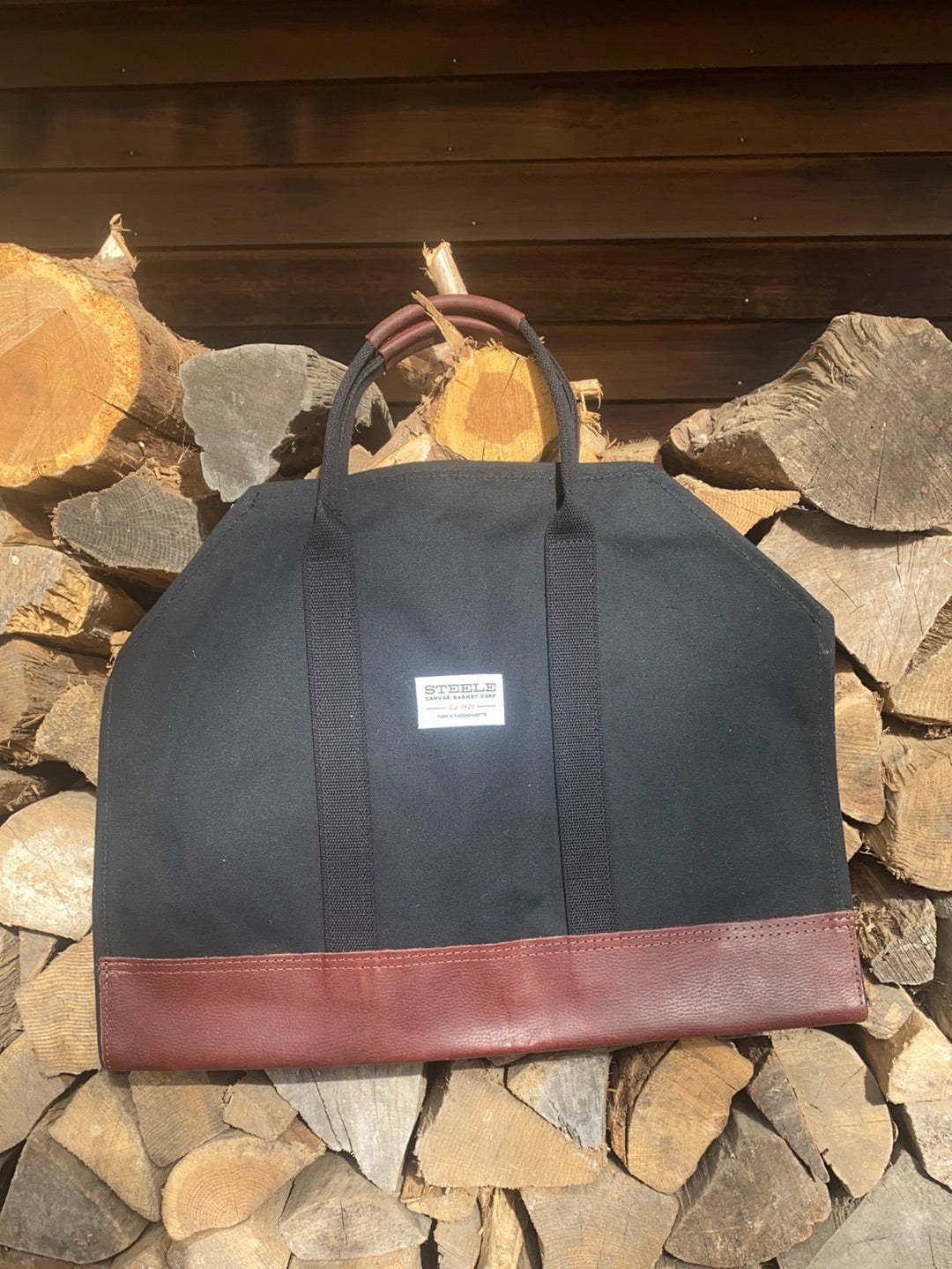 Shop Steele Canvas & Leather Log Carrier