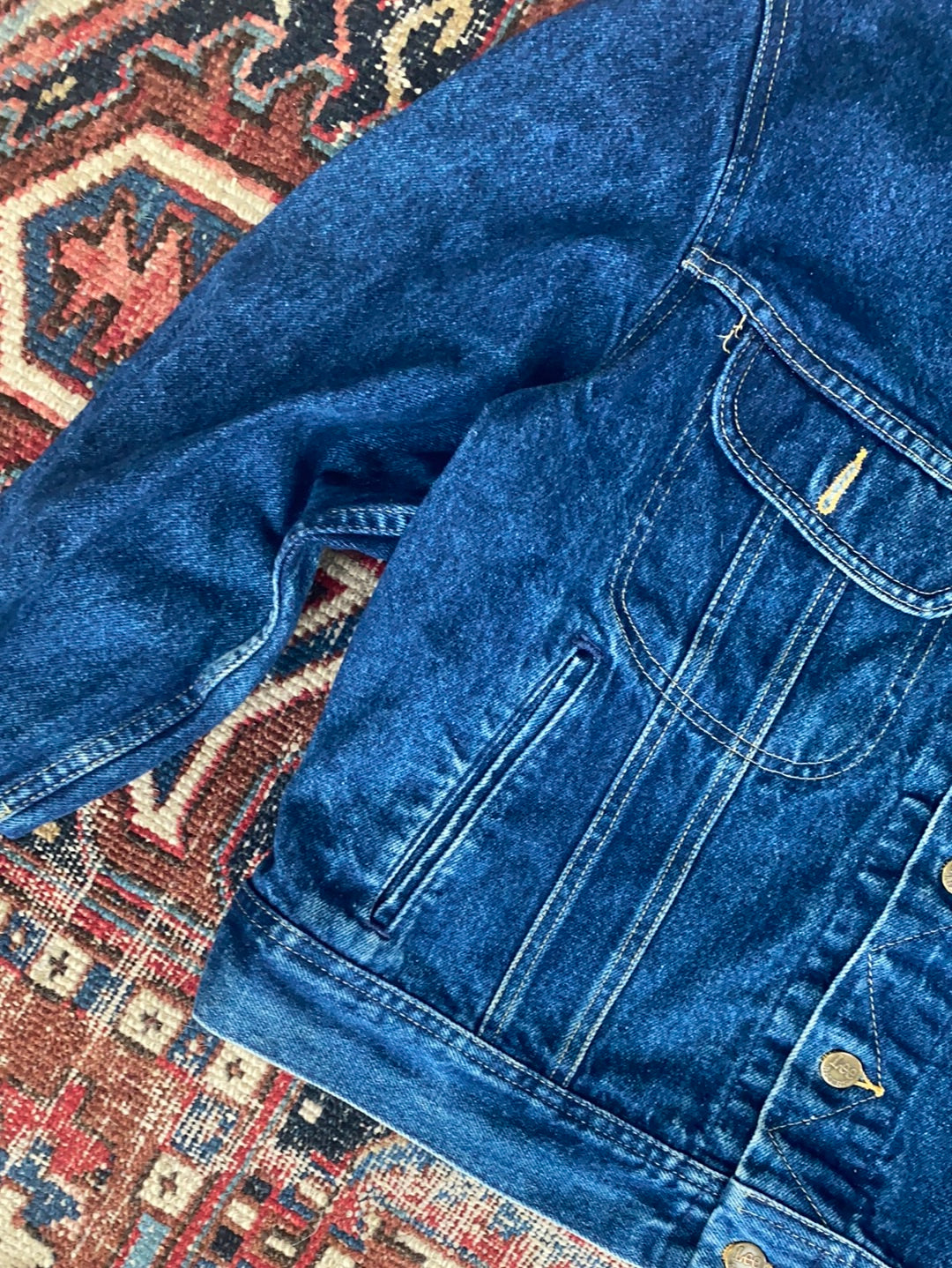 Vintage LEE Denim Jacket - 46