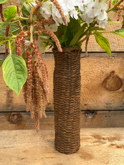 Vintage Woven Vase
