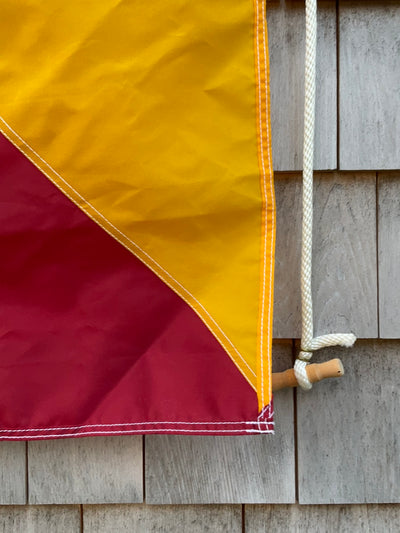 Nautical "O” Signal Flag