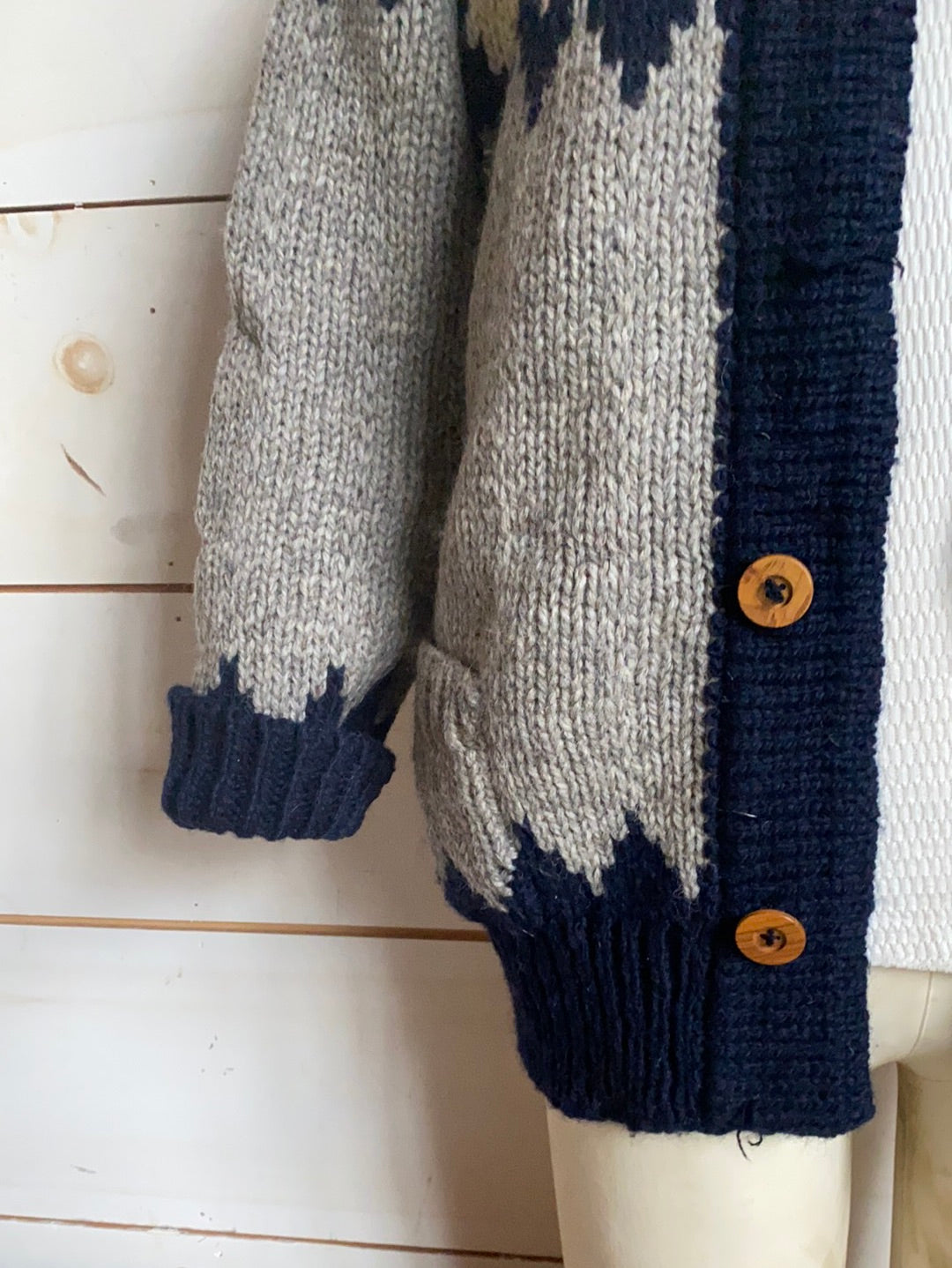 Vintage Wool Cardigan Sweater