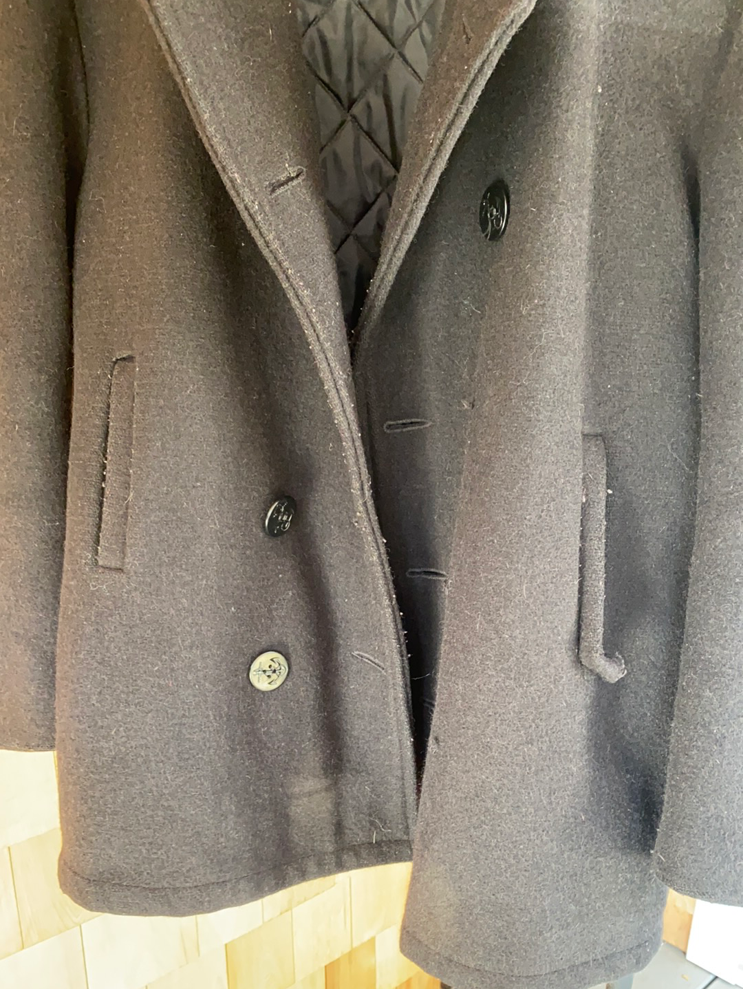 USN Vintage Pea Coat
