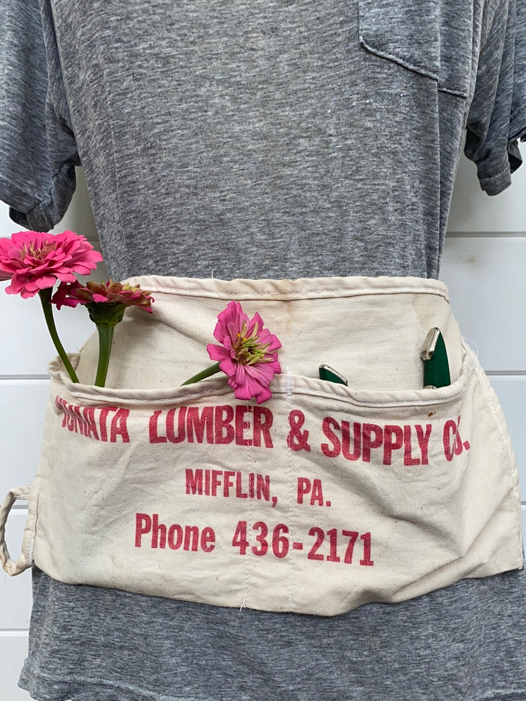 Vintage Juniata Lumber & Supply Co. Apron