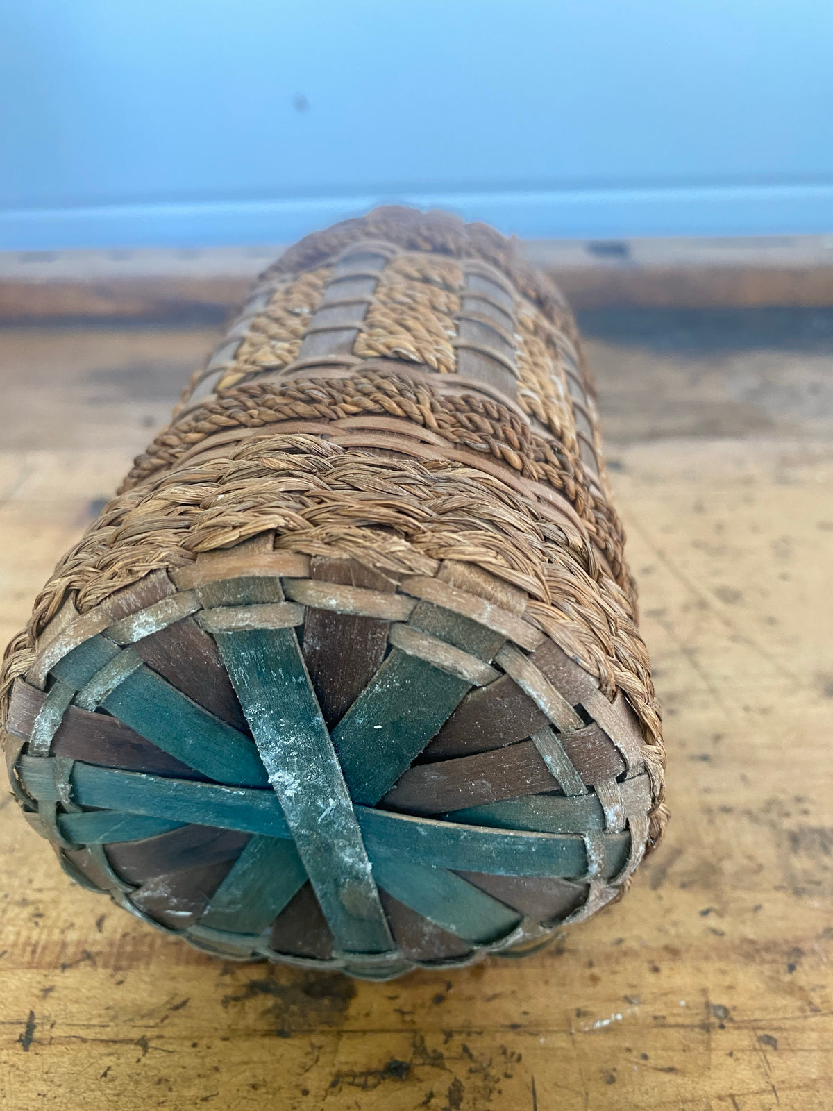 Vintage Woven Vase