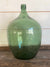 Vintage Glass Bottleneck Jug - Green