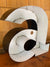 Salvaged Metal Letter - a