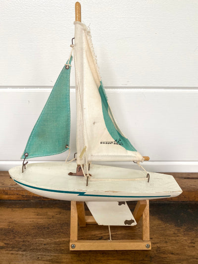 Vintage Bosun Boat Sailboat