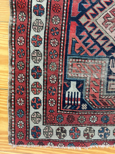 Vintage Worn In Scatter Rug