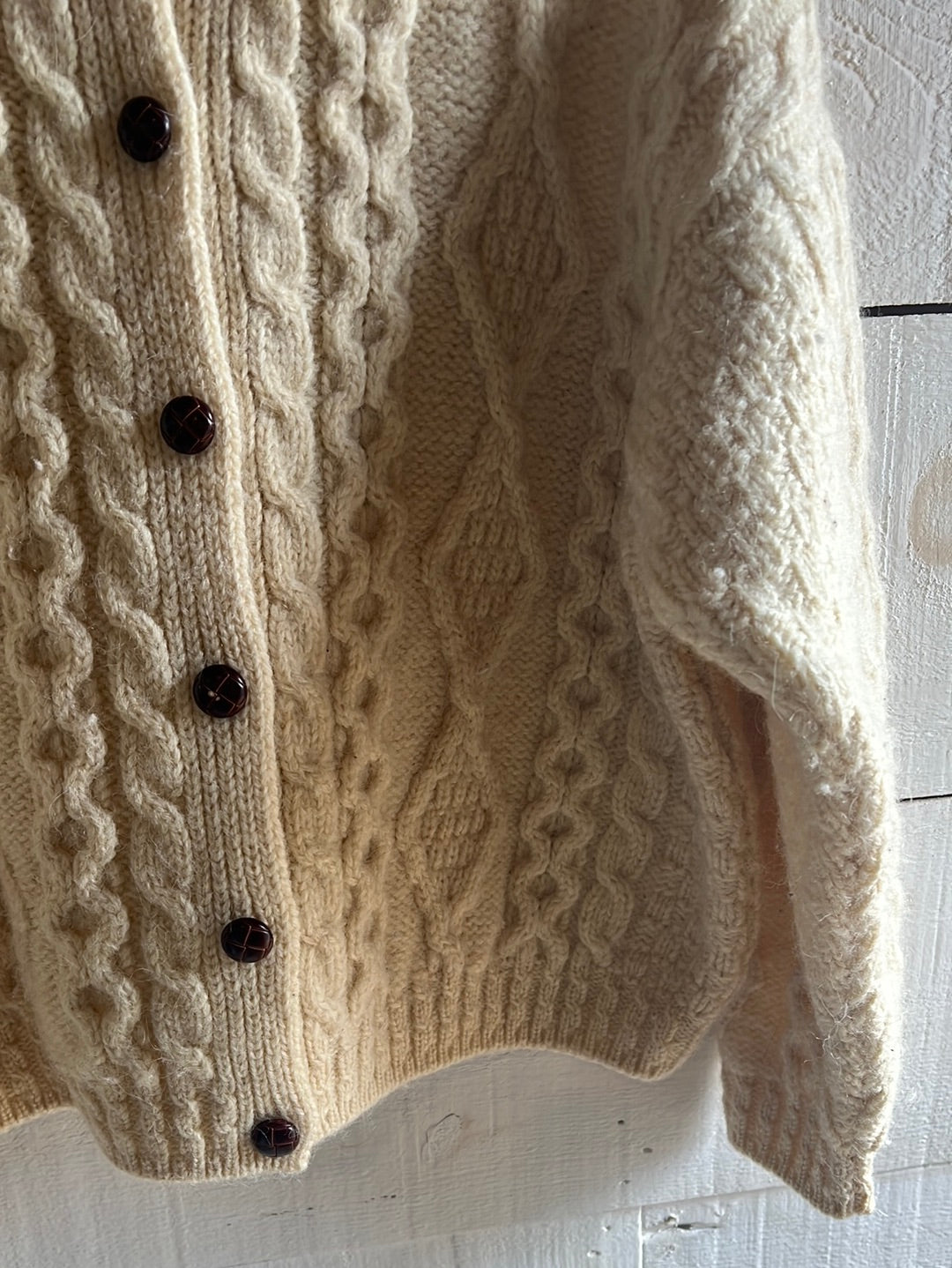 Vintage LL Bean Wool Cardigan Sweater