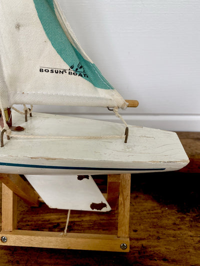 Vintage Bosun Boat Sailboat