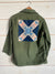 Quilt Patch - Vintage Military Shirt - 1