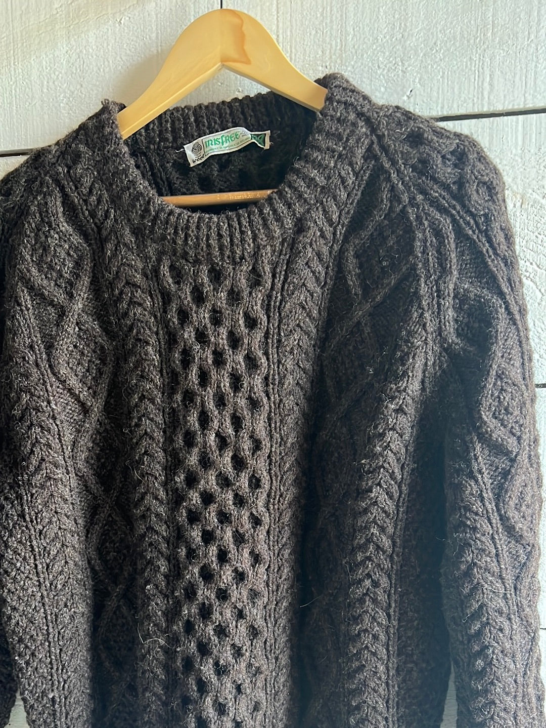 Vintage Fishermen's Sweater - Brown
