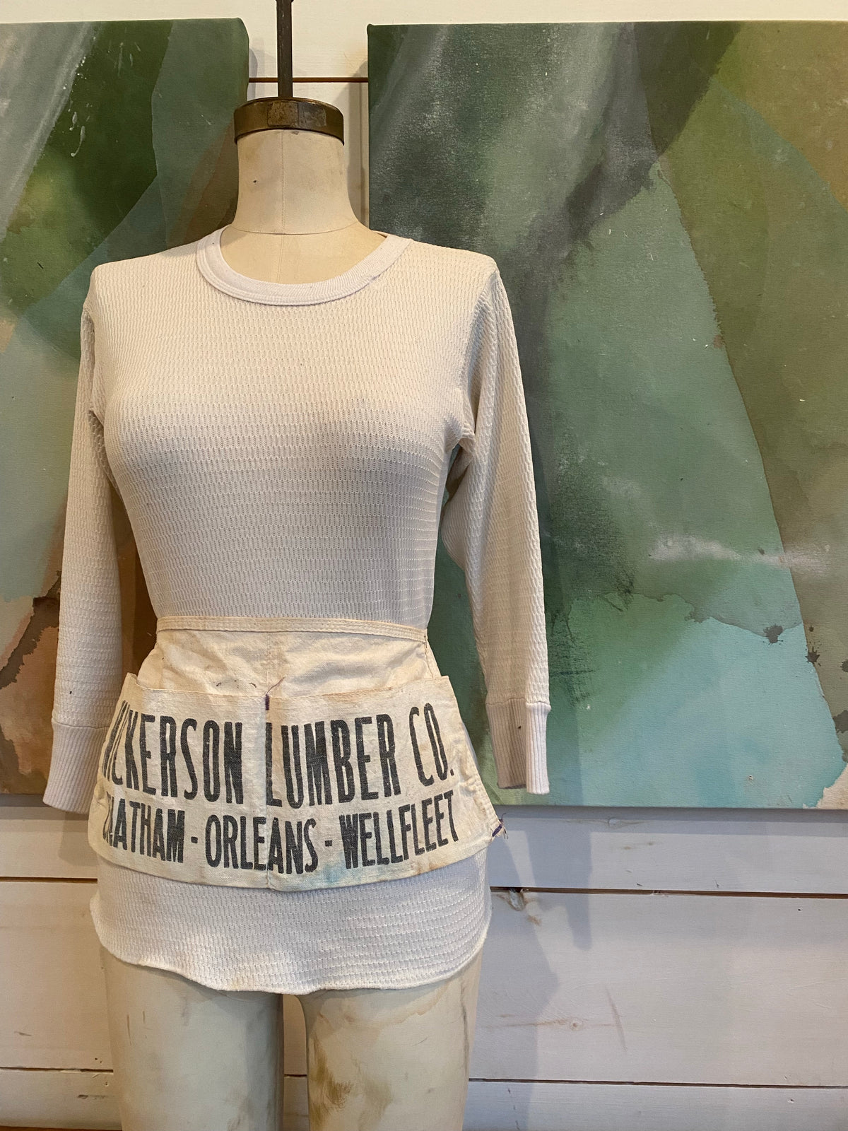 Vintage Nickerson Lumber Co. Apron