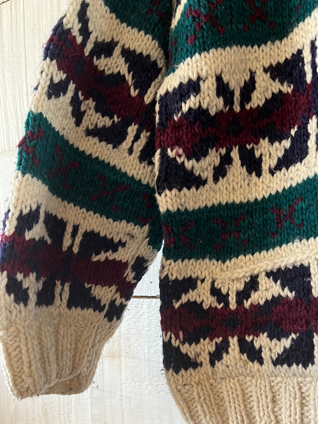 Vintage Wool Cardigan Sweater