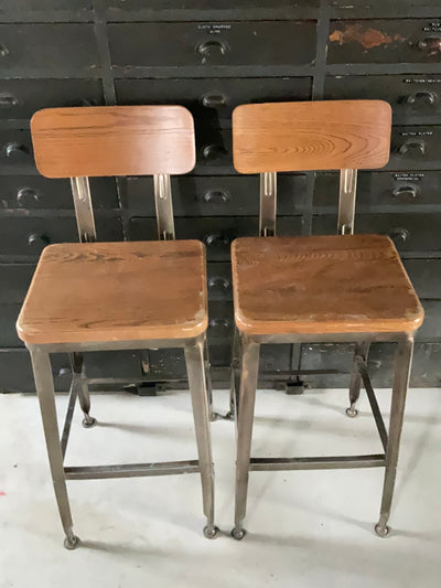 Pair of Industry West Stools